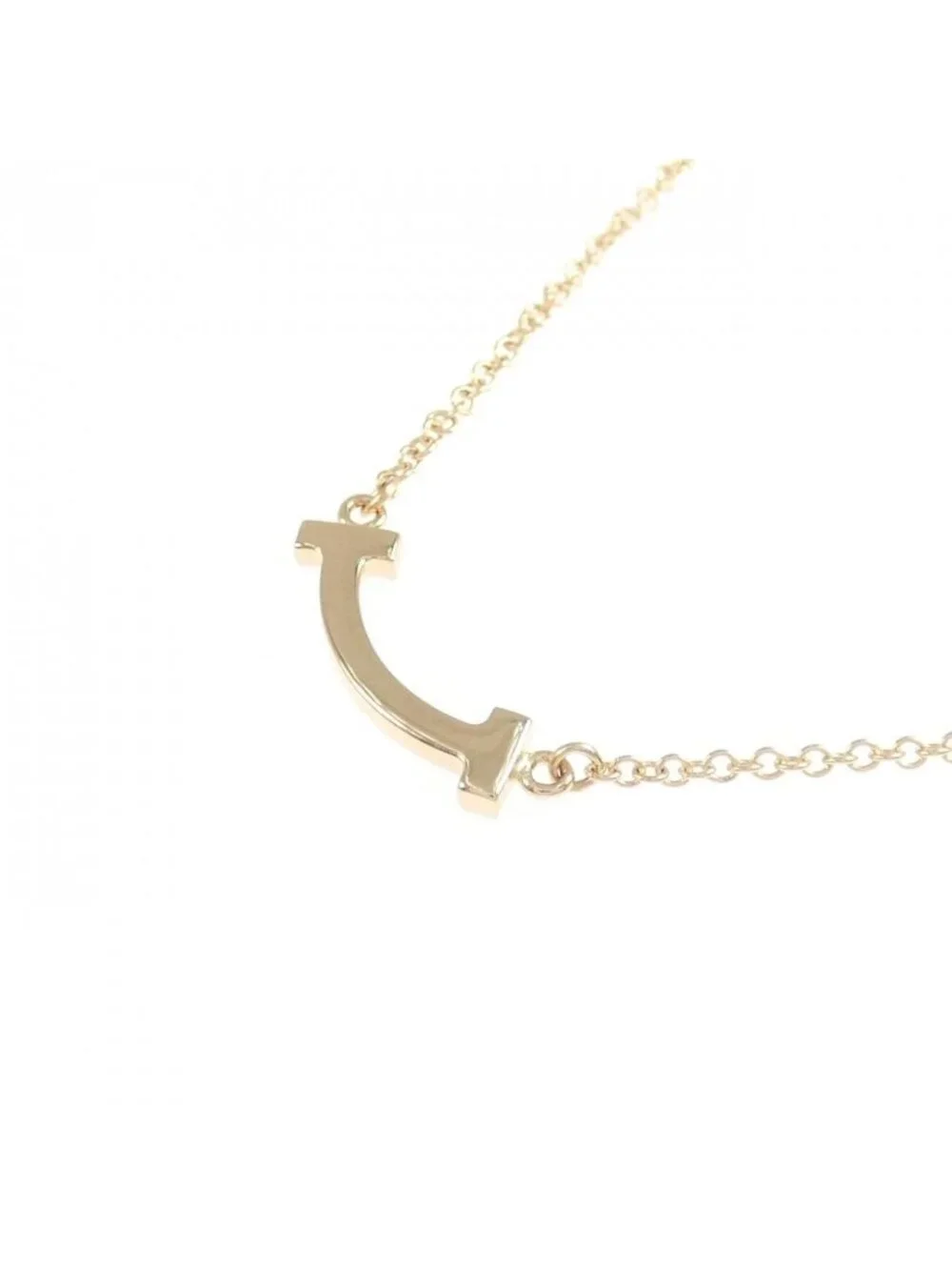 Tiffany & Co T Smile Mini Necklace
